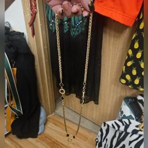 Vintage Princess House Gold And Black Fashion Necklace